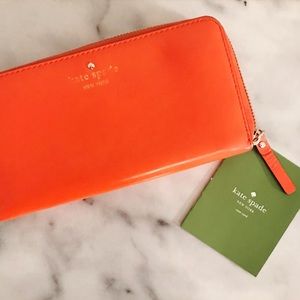 Kate Spade Orange Wallet